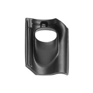 Dakdoorvoerpan 131 OVH 25-45° 1-pans BIJ zwart