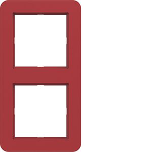 Afdekraam 2-voudig C.1 rood glanzend