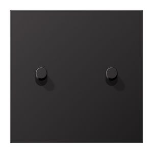Afdekking dark 2x hevel cylinder LS1912