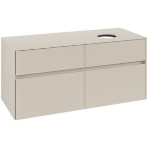 Wastafelonderkast Collaro 1200x548x500mm Cashmere Grey C04300VN