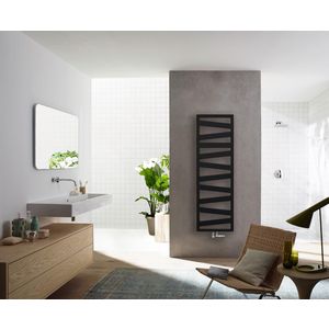 Ribbon CV badkamerradiator 965x500 398W RAL9016