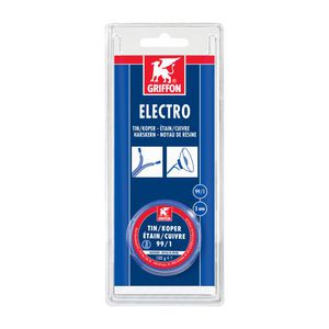 Electro Draadsoldeer Tin/Koper 99/1 diam 3,0mm 100g VVE=6