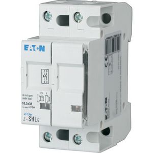 Zekeringscheider; 2p; 10x38 met melder Eaton