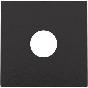 Afwerkingsset voor enkelvoudige coaxaansluiting voor tv