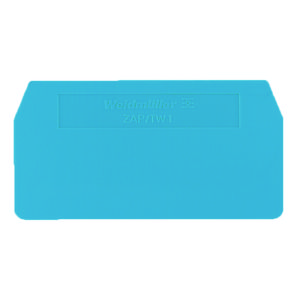 Afsluit- eindplaat bl. h:59.5mm b:2mm V-0 W VVE=50