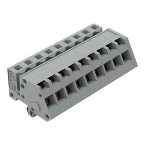 1-draads FE steker HA 2,5mm² grijs 731-509/008-000 VVE=50