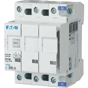 Zekeringscheider; 3p+N; 10x38 met melder Eaton