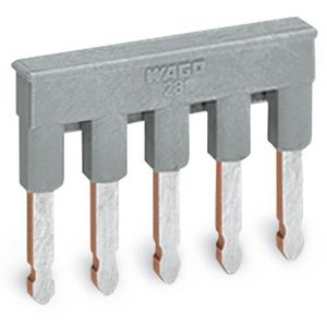 Brug 5-voudig geisoleerd grijs 280-485 VVE=25