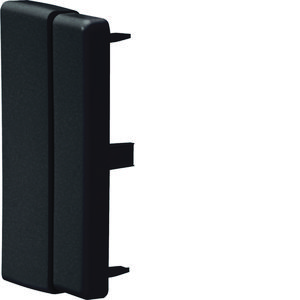 LF eindplaat (40,60)x110mm breed halogeenvrij grafietzwart