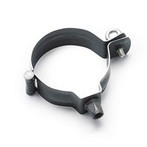 Zinken graphite-grey scharnierpijpbeugel 100mm z/pen