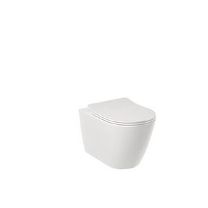 Wandcloset combipack KLUDI-RESA R 520mm incl. zitting wit glans