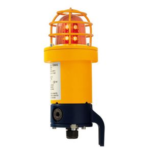 Ex-signaallamp DSLB 20 led 80-265 VAC beschermingskooi geel