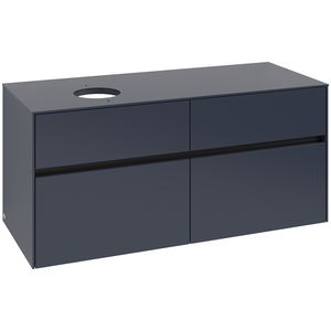 Wastafelonderkast Collaro 1200x548x500mm Marine Blue C042B0VQ