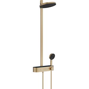 Pulsify S Showerpipe 260 2 straalsoorten EcoSmart met ShowerTablet Select 400 Brushed Bronze