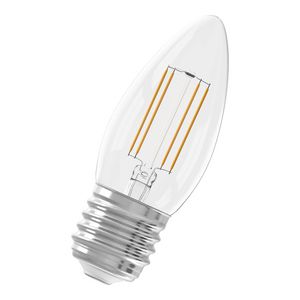 LED-lamp Bulb Fil C35 E27 DIM 4.5W 40W 470lm 2700K helder