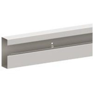 Lengte a 2m. Wandgoot GWO snap-on 130Ax50 RAL9003