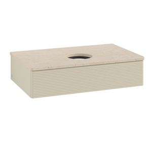 Wastafelonderkast Antao 800x190x500mm S.Grey Matt Lacquer K08113HJ