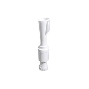 Trechtersifon + waterslot 60mm PP wit 40mm klem McAlpine