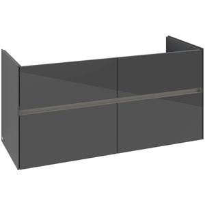 Wastafelonderkast Collaro 1261x610x480mm Glossy Grey C147B0FP