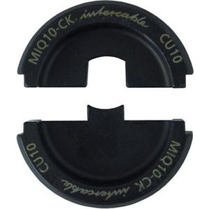 Ovaalpersinzetstukken voor geisol. kabelschoenen 10mm² S60