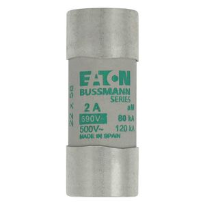 Zekering laagspanning 2A AC 690V 22x58mm aM IEC VVE=10