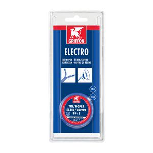 Electro Draadsoldeer Tin/Koper 99/1 diam 3,0mm 50g VVE=6