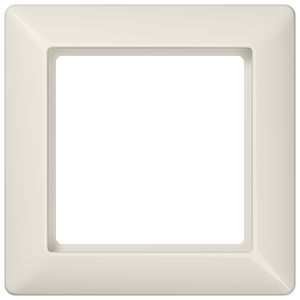 Afdekraam universeel slagvast wit 1-voudig AS