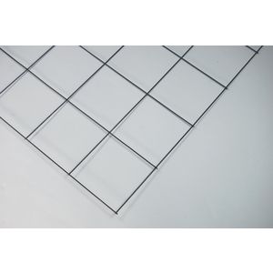 Staaldraadmat 2100x1200mm (2,52m²) maas 150x150mm 3mm gegalvaniseerd tbv vloerverwarming