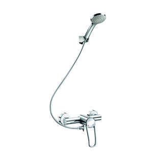 Doucheset met leegloop + mengkraan 2739EPS S-koppeling