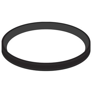 Afdichtingsring 130mm tbv Roccheggiani RVS rookgasafvoer VVE=5