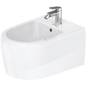 Qatego Wandbidet Wit Hoogglans 570mm 2263150000
