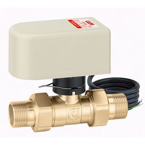 Gemotoriseerd 2-wegventiel 230v 1/2" met microschakelaar