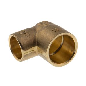 Soldeerknie verlopend 15x12mm messing 2x capillair VVE=10