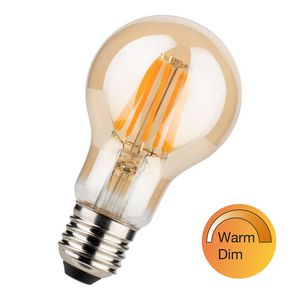 LED-lamp A60 WarmDim Basic E27 4.5W 33W 370lm 925-920 goud