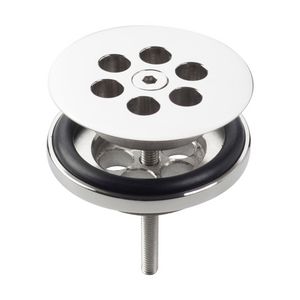 Wash Me plug, chroom t.b.v. siliconen wa