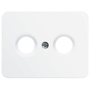 Centraalplaat antenne a-albast/studiowit (1743-24G)