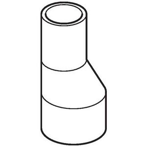 Polyethyleen (PE) verloopstuk excentrisch 200x160mm