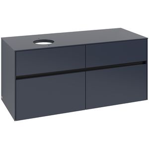 Wastafelonderkast Collaro 1200x548x500mm Marine Blue C04200VQ