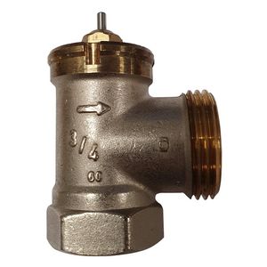 Radiatorafsluiter thermostatisch RAV haaks 3/4" (excl. aandrijving)