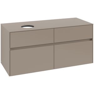 Wastafelonderkast Collaro 1200x548x500mm Taupe C04200VM