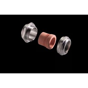 EMC-wartel RVS PG11 drl 6,5-9,5mm scherm 3,5-8,5mm