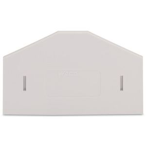 Scheidingswand 2mm li.grijs 281-358 VVE=25