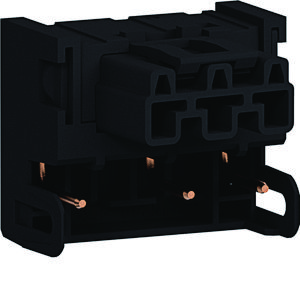 Ecoline45 plug&play ingangsconnector 180°  Wago Winsta 45x45 3-polig