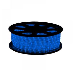 Lichtslang LED 13mm 24V 36 LED/mtr. L=30mtr. blauw