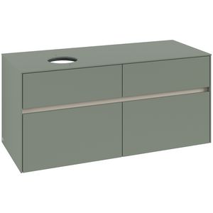 Wastafelonderkast Collaro 1200x548x500mm Soft Green C04200AF