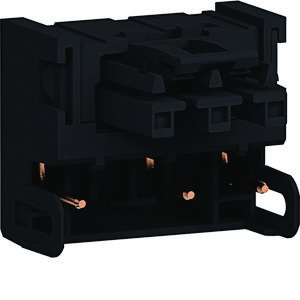 Ecoline45 plug&play uitgangconnector 180° Wago Winsta 45x45 3-polig