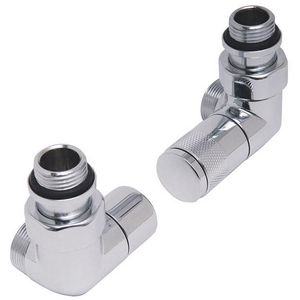 Kraan Tondera dubb. haaks 1/2" + voetventiel 1/2" DH links