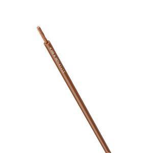 Rol a 100m. Montagesnoer H07V-K 1X6 bruin