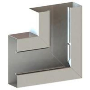 Hoekstijg-/zakstuk 170x63 RAL9010
