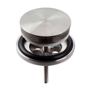 Mini Wash Me plug incl. afdekkap RVS geborsteld